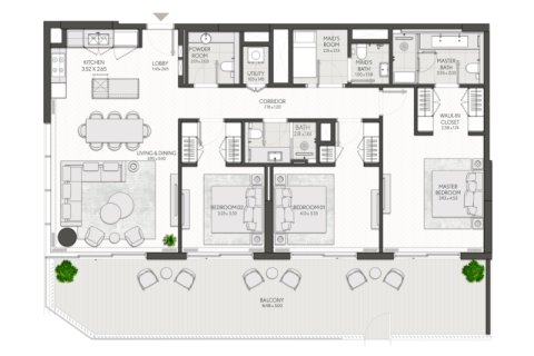 Al Wasl, Dubai, BAE’de satılık daire 1 yatak odası, 64 m&sup2; No 689817 - fotoğraf 15