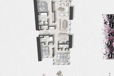 Apartment in CAVALLI TOWER in Dubai Marina, UAE 1 bedroom, 81 sq.m. № 704894 - photo 14