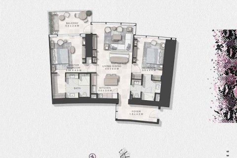 Apartment in CAVALLI TOWER in Dubai Marina, UAE 1 bedroom, 81 sq.m. № 704894 - photo 13