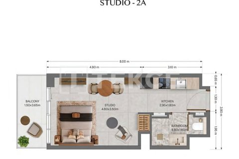 Apartament na sprzedaż w Dubai Land, Dubai, ZEA 2 sypialnie, 114 mkw., nr 763941 - zdjęcie 28