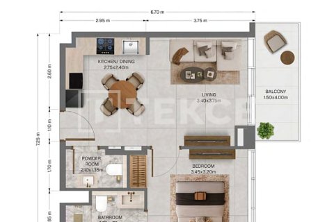 Dubai Land、Dubai、UAE にあるマンション販売中 1部屋、37 m2、No763939 - 写真 25