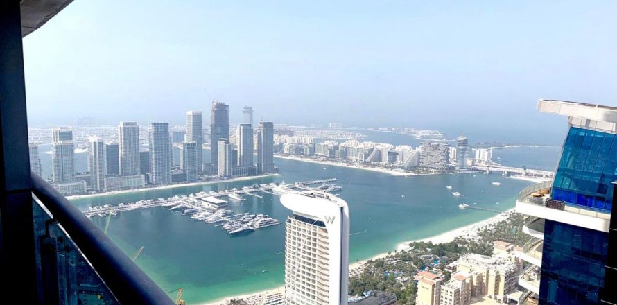 Пәтер Дубай Марина, БАӘ-да 1 жатын бөлме, 85.8 м² № 696998