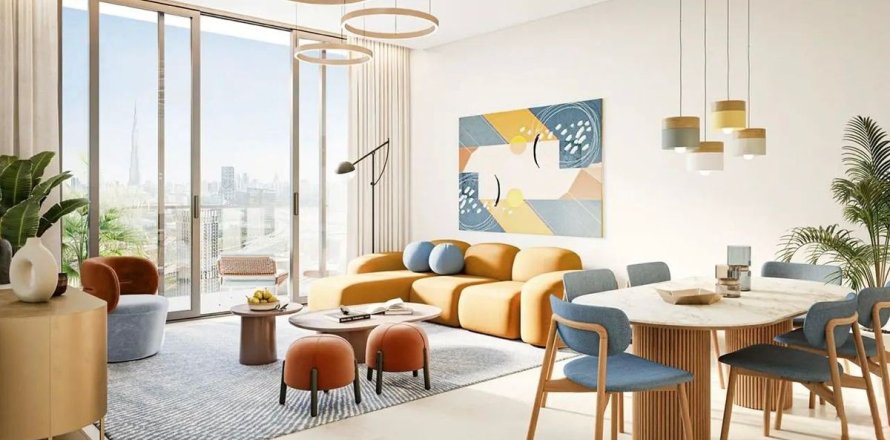 Dubai Design District, Dubai, संयुक्त अरब अमीरात में अपार्टमेंट, 2 बेडरूम, 107.5 वर्ग मीटर, संख्या 697011