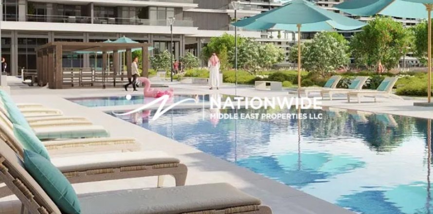 Пәтер Абу-Даби, БАӘ-да 1 жатын бөлме, 114 м² № 656965