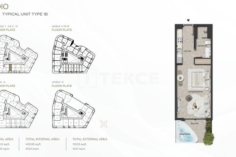 Dzīvoklis Dubai Landjā, AAE 3 istabas, 147 m2 Nr. 699391 - attēls 28