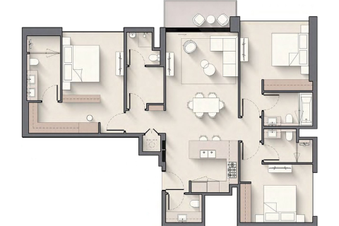 Apartman u gradu Dubai South (Dubai World Central), UAE 1 soba, 40 m2 Br. 689708 - Slika 10