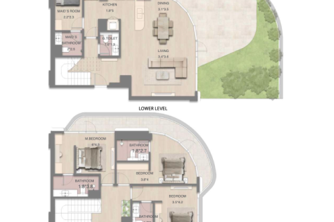 Ras Al Khaimah, UAE의 판매용 아파트 36제곱미터 번호 689732 - 사진 12