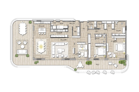 Διαμέρισμα σε Abu Dhabi, ΗΑΕ 1 υπνοδωμάτιο Αρ. 689734 - φωτογραφία 11