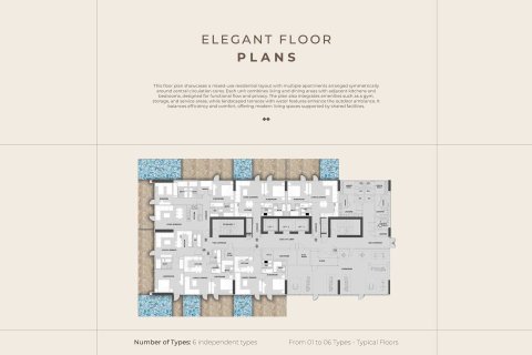 Lakás itt: Meydan, Dubai, EAE, 1 hálószoba, 53 m², azonosító: 704334 - fénykép 29