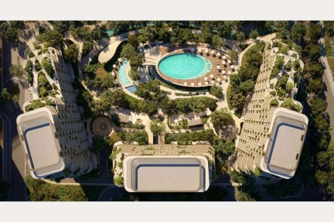 Apartmen di Dubai, UAE 1 bilik tidur № 704335