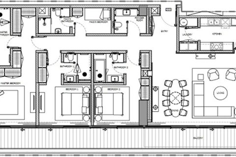 Apartamento en venta en Dubai, EAU 1 dormitorio № 704335 - foto 10