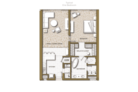 Wohnung zum Verkauf in Dubai Harbour, Dubai, VAE 2 Schlafzimmer, 129 m2 Nr. 648450 - Foto 3