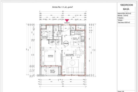 Apartmán v Muwaileh, Sharjah, SAE 1 spálňa, 50 m2 č. 730556 - Fotografia 4