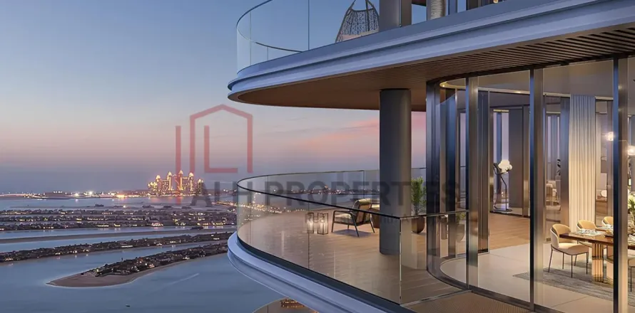 Apartmen di Dubai Harbour, UAE 1 bilik tidur, 68 meter persegi № 690371