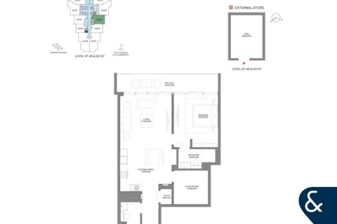 阿联酋 Dubai Jumeirah Lake Towers 待售 : 1 卧, 96 平方米 , 编号698384 - 照片 11