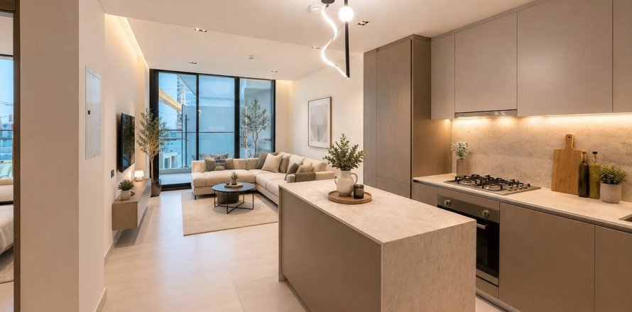 Διαμέρισμα σε Arjan, Dubai, ΗΑΕ 1 υπνοδωμάτιο, 80.7 τ.μ. Αρ. 752030