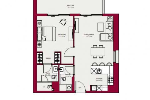 Jumeirah Village Circle, Dubai, BAE’de satılık daire 1 yatak odası, 82 m&sup2; No 637101 - fotoğraf 12