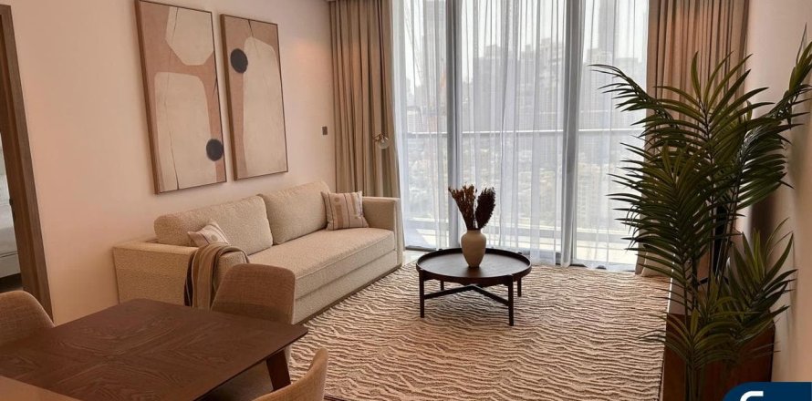 Byt v Business Bay, Dubai, SAE 1 ložnice, 91 m² Č.: 666415