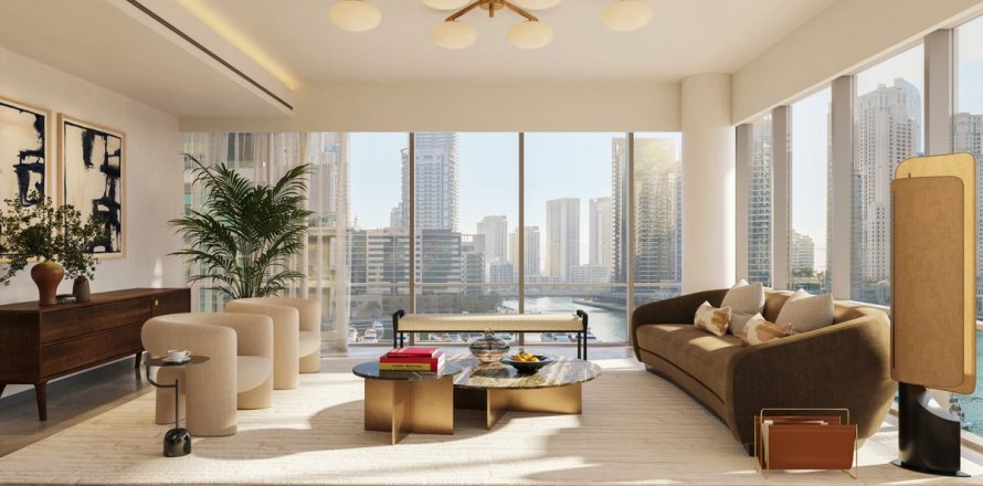 Dubai Marina、Dubai、UAEにあるマンション 3ベッドルーム、192.6 m2 No640474