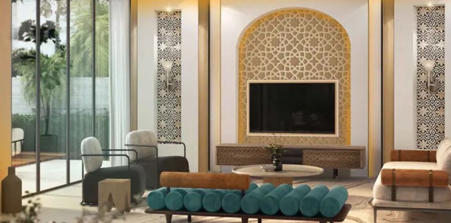 Rijtjeshuis in Dubai, VAE 4 slaapkamers, 144 vr.m. nr 689039