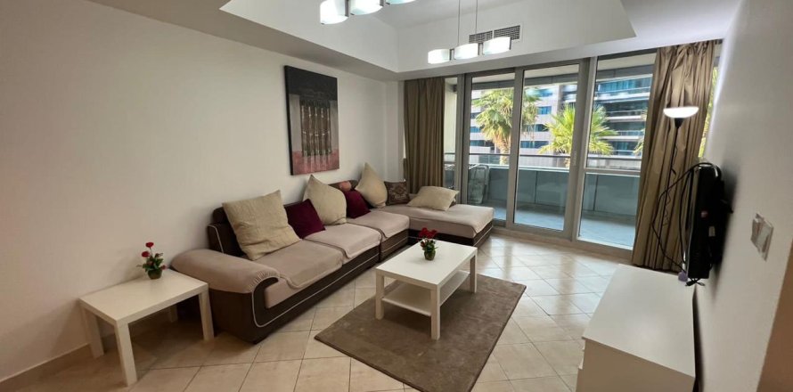 Пәтер Дубай Марина, БАӘ-да 1 жатын бөлме, 79 м² № 696023