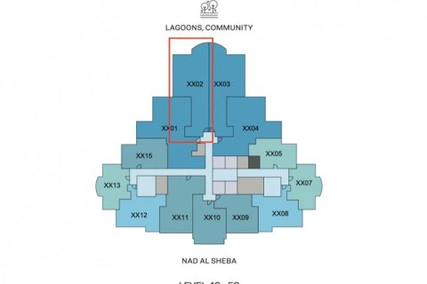 דירה למכירה ב Mohammed Bin Rashid City, Dubai, איחוד האמירויות 2 חדרי שינה, 140.7 מ"ר, מספר 669199 - תמונה 13