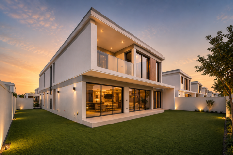 Villa i Tilal Al Ghaf, Dubai, UAE 4 sovrum, 374.49 kvm Nr. 751116