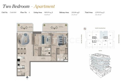 Apartmán v Dubai, SAE 1 spálňa, 125 m2 č. 723202 - Fotografia 16