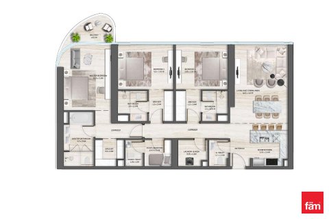 آپارتمان برای فروش در  Palm Jumeirah، Dubai، امارات متحده عربی  3 خوابه ، 180.4 متر مربع ، شماره 696809 - تصویر 18