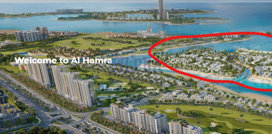 Townhouse in Al Hamra Village, Ras Al Khaimah, UAE 3 bedrooms, 201.6 sq.m. № 687951