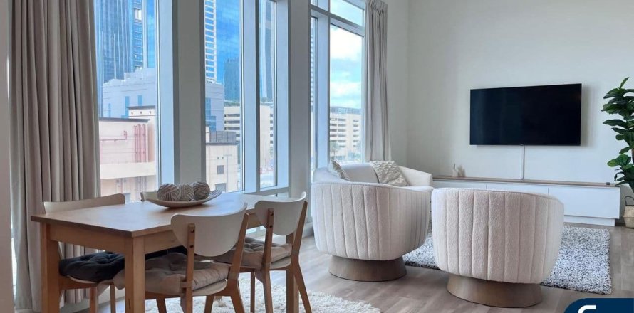 آپارتمان در Downtown Dubai (Downtown Burj Dubai)، Dubai ، امارات متحده عربی 1 خوابه ، 88 متر مربع.  شماره 671654