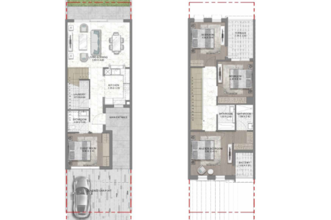 Купить таунхаус в Damac Lagoons, Дубай, ОАЭ 4 спальни, № 689940 - фото 3