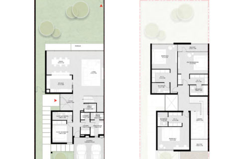 Kuća u nizu u Jumeirah Golf Estates, Dubai, UAE 3 spavaćih soba, 295 m2 Br. 689935 - fotografija 6