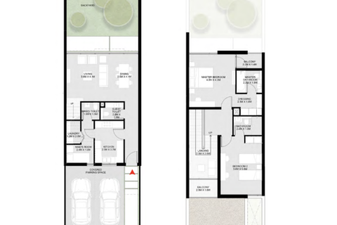 Townhouse di Sharjah, UEA 184 m2 nomor 689937 - foto 11