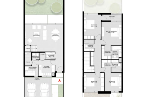 Townhouse di Sharjah, UEA 184 m2 nomor 689937 - foto 13