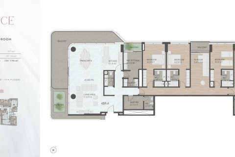 Apartment in Palm Jumeirah, Dubai, UAE 4 bedrooms, 330 sq.m. № 636970 - photo 3