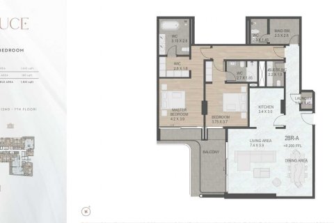 Palm Jumeirah, Dubai, BAE’de satılık daire 2 yatak odası, 170 m&sup2; No 636972 - fotoğraf 3