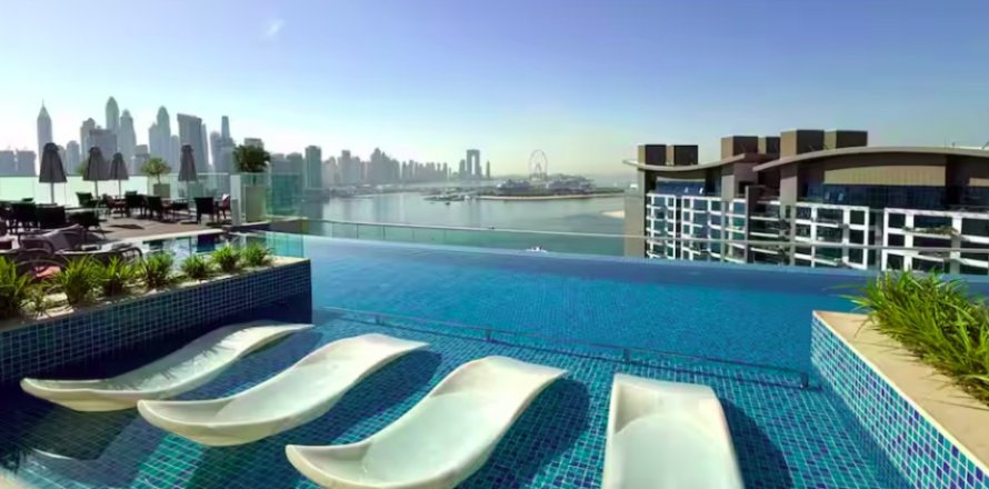 Leilighet i Palm Jumeirah, Dubai, Emiratene 1 soverom, 60 kvm nr. 734234