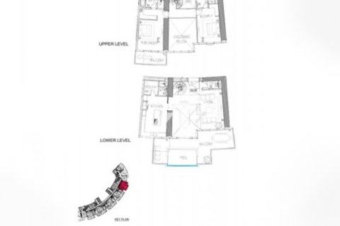 Appartement te koop in Dubai Marina, Dubai, VAE 2 slaapkamers, 261 vr.m., nr 681145 - foto 14