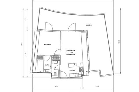 Lakás itt: Dubai Harbour, EAE, 1 hálószoba, 119.65906400 m², azonosító: 696608 - fénykép 4