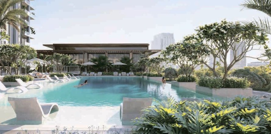 Apartmen di Dubai, UAE 1 bilik tidur, 79.9 meter persegi № 686246