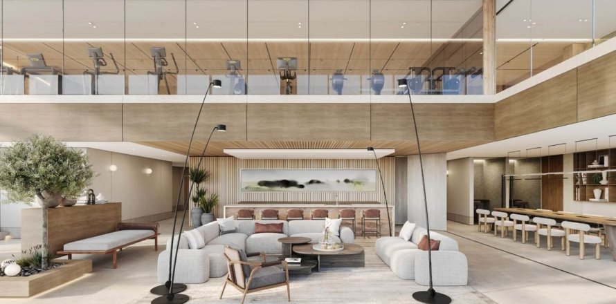 Apartmen di Dubai, UAE 1 bilik tidur, 79.9 meter persegi № 686246