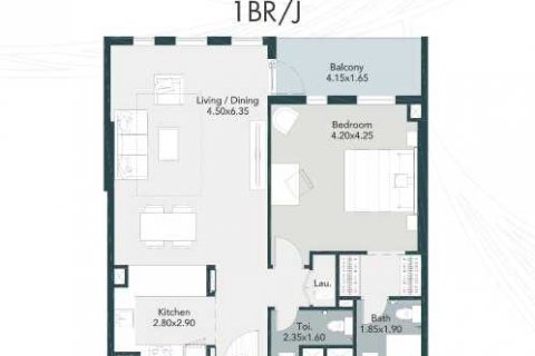Apartment in MESK in Mohammed Bin Rashid City, Dubai, UAE 1 bedroom, 91 sq.m. № 637295 - photo 4