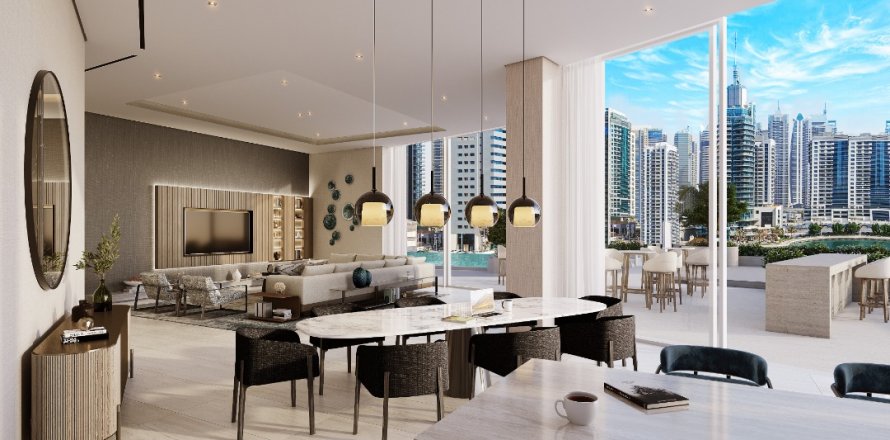 Střešní byt v LIV LUX v Dubai Marina, SAE 4 ložnice, 675 m² Č.: 637298