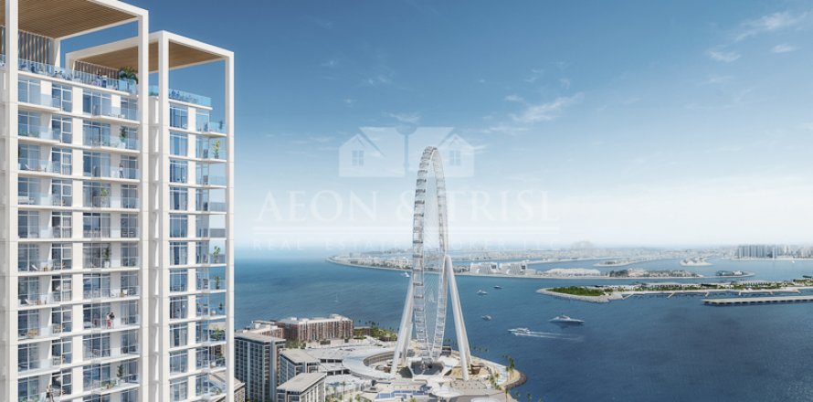 Huoneisto BLUEWATERS BAY Jumeirah Beach Residence, Dubai, Arabiemiraatit 2 makuuhuonetta, 155 m2 № 649322