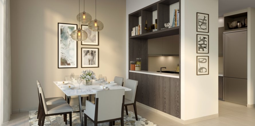 Byt v CREEK RISE v Dubai Creek Harbour (The Lagoons), SAE 1 ložnice, 77 m² Č.: 637168