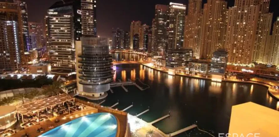 Apartemen di Dubai Marina, UEA 1 kamar tidur, 82 m2 nomor 661090