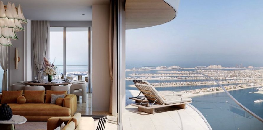 Квартира в Dubai Harbour, Дубай, ОАЕ 1 спальня, 76.7м2 № 709956