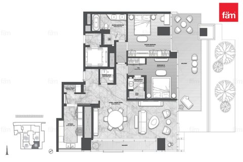 Apartment in Business Bay, Dubai, UAE 2 bedrooms, 173.9 sq.m. № 708241 - photo 10